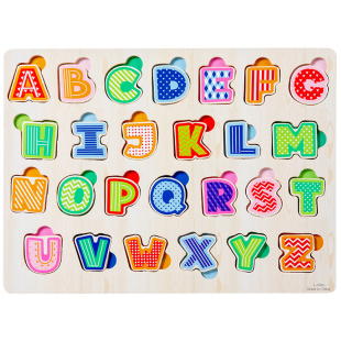 宝宝幼儿童立体拼图木制早教智力拼板益智玩具1-3-6岁镶嵌手抓板