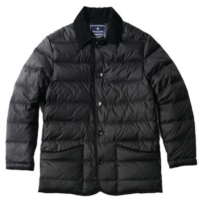 艾比路英式复古灯芯绒羽绒服外套