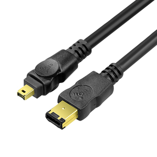 sgo斯格 IEEE1394A火线1394数据线4对6P采集卡摄像机连接线双屏蔽