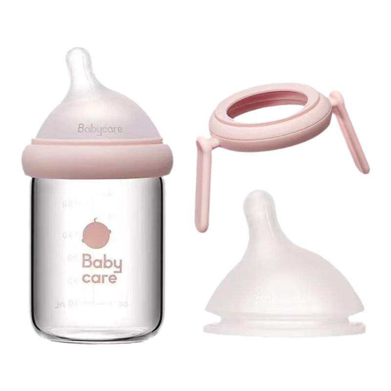 通用babycare玻璃成长奶瓶奶嘴