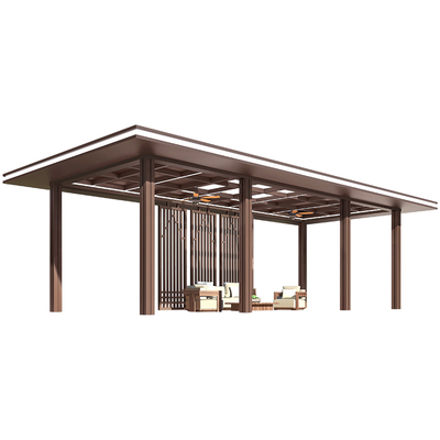 铝合金庭院别墅户外防雨遮阳棚