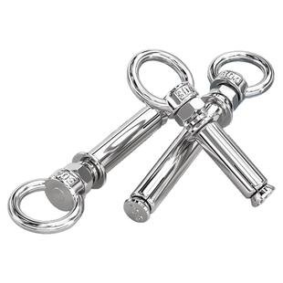 工厂价304不锈钢膨胀螺丝带环挂钩加长万能吊环膨胀螺栓M6M8M10