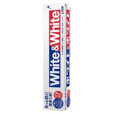 日本狮王WHITE美白牙膏