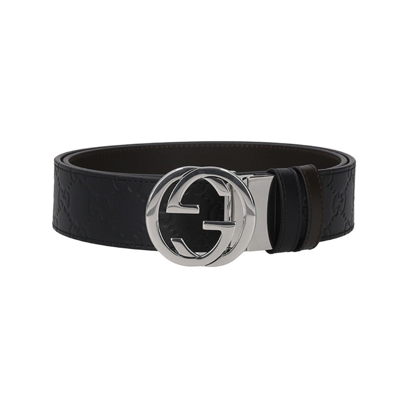 【自营】GUCCI/古驰 男士牛皮革腰带皮带 473030 CWCWN