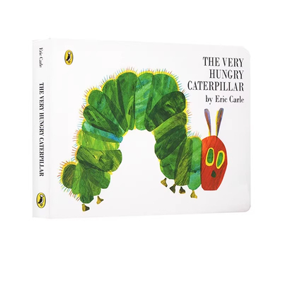 The Very Hungry Caterpillar 好饿的毛毛虫英文原版绘本 廖彩杏吴敏兰书单儿童英语启蒙洞洞书 饥饿的毛毛虫 Eric Carle