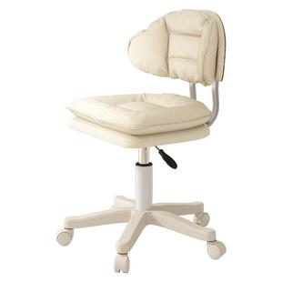 三梦网红化妆椅女生卧室梳妆台专用凳子滑轮化妆凳靠背美甲椅子