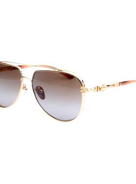 双梁奢华纯钛太阳镜男女开车时尚