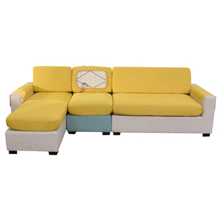 沙发套罩定制全包简约现代靠背坐垫套罩棉麻组合布艺沙发笠套定做