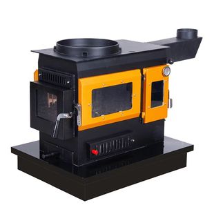 2026新款冬季取暖柴火壁炉烧木柴煤炭家用无烟新型三面观火烤火炉