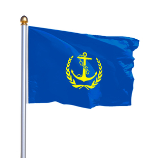 海事旗定制安全旗出海信号旗制作海蓝旗帜海事局标志旗子广告彩旗帜定做船上用小红旗制做加厚抗风防水海事旗