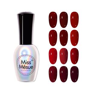 光疗指甲油胶新款车厘子酒红色新年宫廷红色新娘显白色美甲店专用