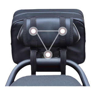 电瓶车储物包后尾包箱后座电动九号挂包靠背头盔包后置储物电瓶车