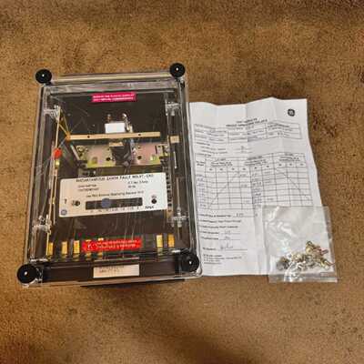 GE / Instantaneous Earth Fault Relay / CAG14AF15A
