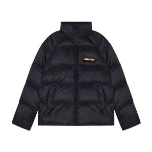NOISY TEDDY男女同款25冬季新款时尚魔术贴章保暖羽绒服宽松舒适