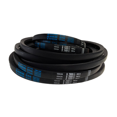 橡胶皮带传动带B型三力士三角带B650 B660 B686 B700 B710 B737Li