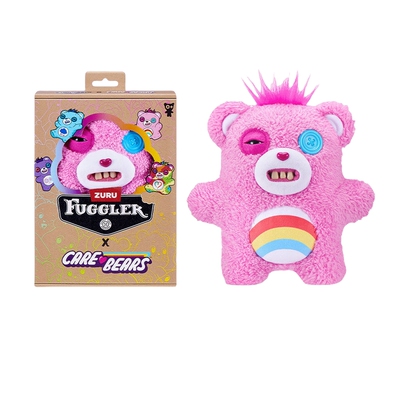 Fuggler官方正版萌牙怪兽爱心熊care bears联名丑萌潮玩公仔玩偶