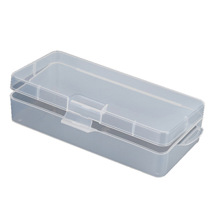 手机维修收纳盒五金配件螺丝零件周转盒带盖透明塑料放置储物盒子