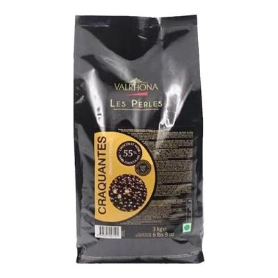 法芙娜巧克力脆珠蛋糕装饰黑巧