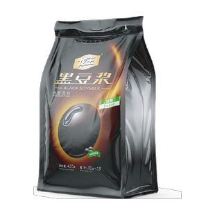 龙王甜味黑豆浆粉450g营养高蛋白儿童学生孕妇早餐代餐速溶冲饮