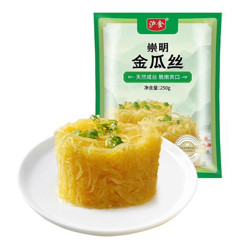 崇明特产金瓜丝天然爽口凉拌菜