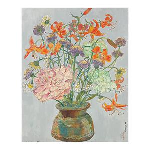 3djp大师典藏花卉名画塑料拼图