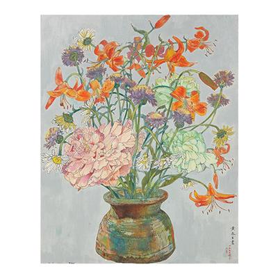 3djp大师典藏花卉名画塑料拼图