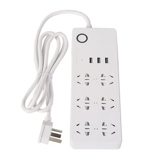 智能WiFi排插手机远程开关分控定时防漏电插头USB鱼缸插排接线板