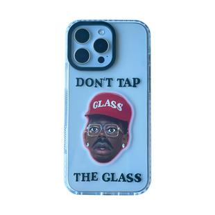 sideline原创don't tap the glass苹果iPhone17promax硅胶软壳tyler the creator嘻哈说唱情侣手机壳ip16