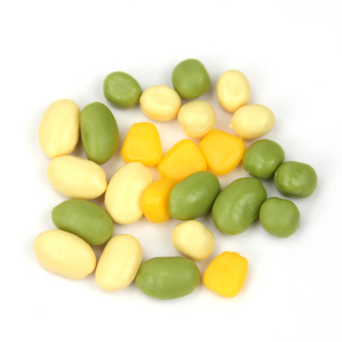 仿真大豆模型黄豆玉米粒青豆豌豆食品道具食物展示模型豆类五谷类