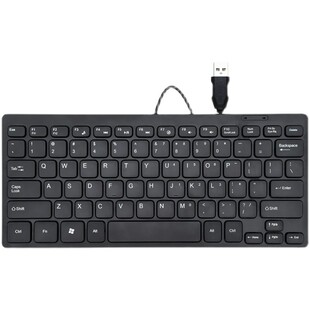 笔记本外接小键盘有线小键盘电脑小键盘78键盘小型便携USB小键盘