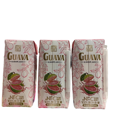 唯芙卡番石榴葡萄混合果汁饮料