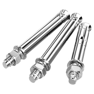 304不锈钢扩底机械锚栓膨胀螺丝后切式重型锚栓M8M10M12单管螺栓