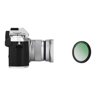 号歌卡口方形金属遮光罩适用于奥林巴斯M.ZUIKO DIGITAL 45mm F1.8镜头 45/1.8标准定焦人像镜头配件银色