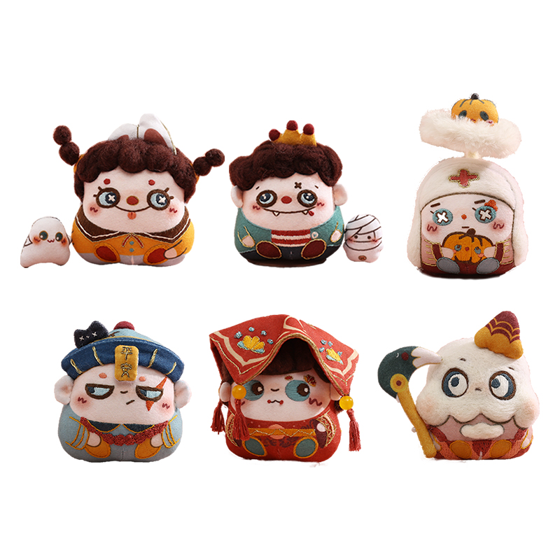 哈尼小怪兽装饰玩偶小礼品手工diy戳戳乐刺绣材料包情侣礼物