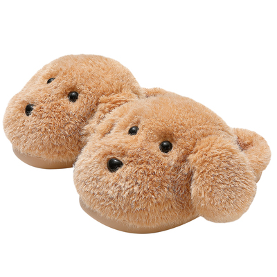 可爱小狗棉拖鞋女款秋冬季25新款