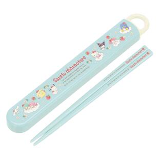 大爱 日本Skater儿童女生成人学生幼儿园筷子套装带外出便携筷盒