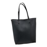 外贸出口西班牙单竖款女包软皮面大容量托特包通勤简约手提单肩包