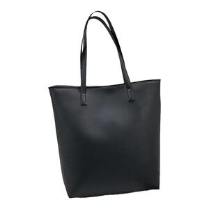 外贸出口西班牙单竖款女包软皮面大容量托特包通勤简约手提单肩包