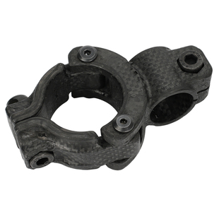 4040/2525碳纤维十字连接块 管子固定块机器人保险杠抓手治具配件