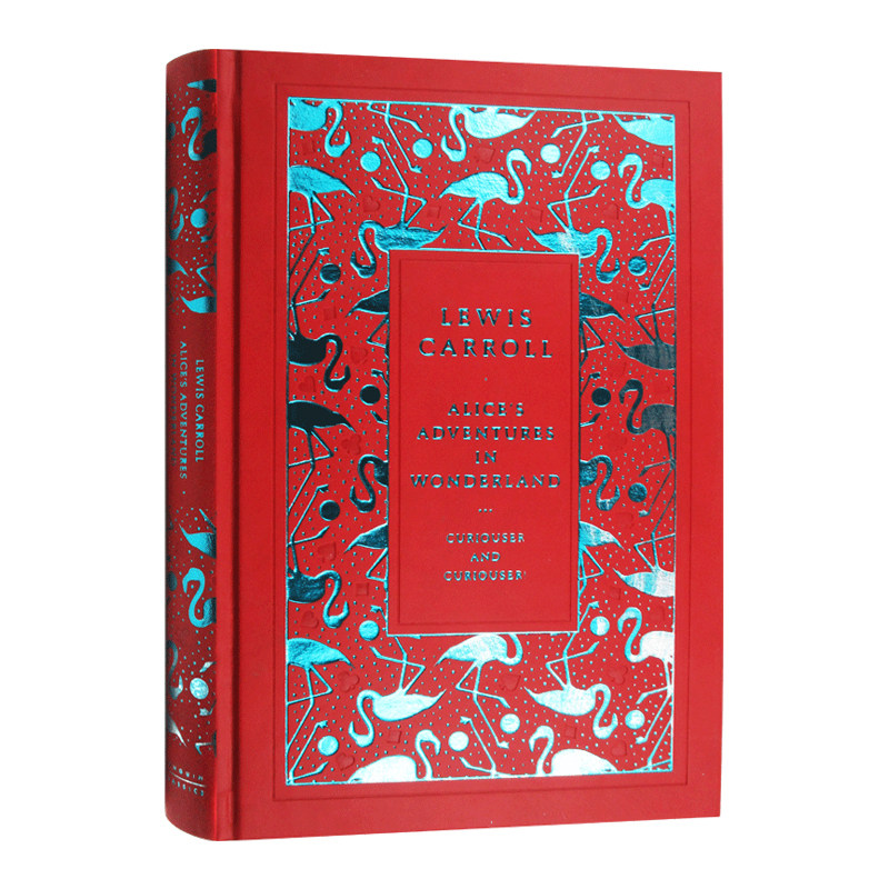 爱丽丝梦游仙境 英文原版小说 Alice’s Adventures in Wonderland 皮革经典系列  路易斯卡罗 英文版儿童文学进口英语书