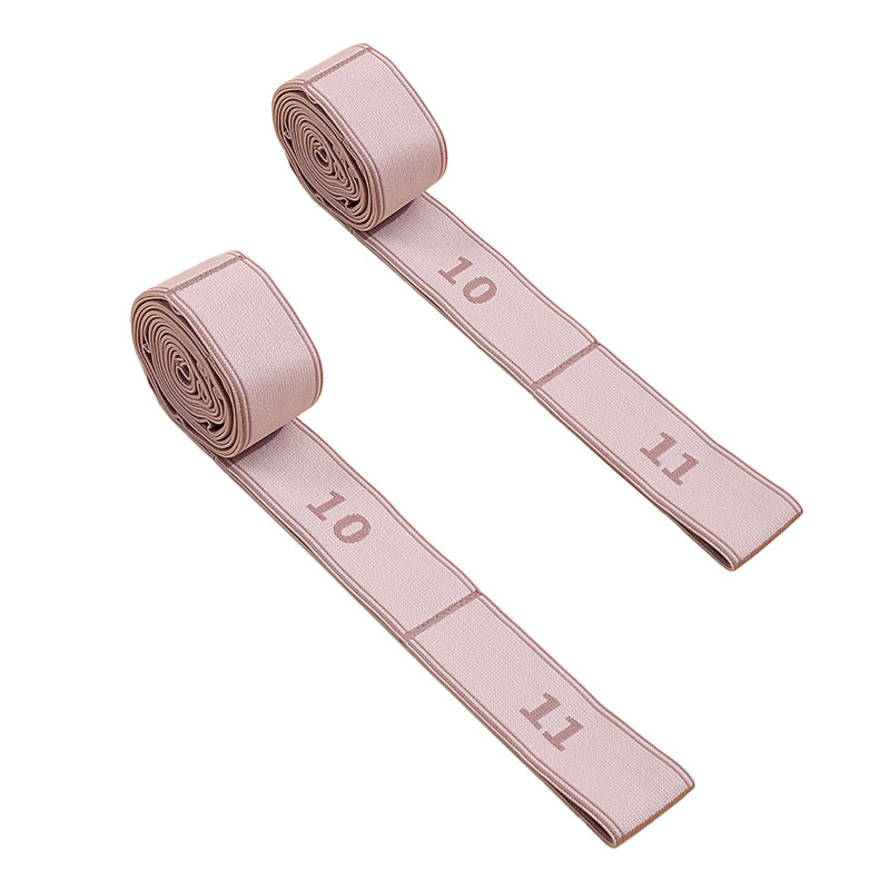 瑜伽弹力带健身女练背拉伸数字阻力分段拉力带普拉提力量训练伸展