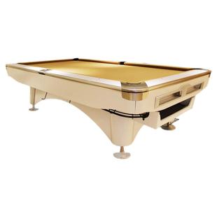 腾勃台球桌家用标准型成人美式黑8案子商用九球乒乓二合一桌球台