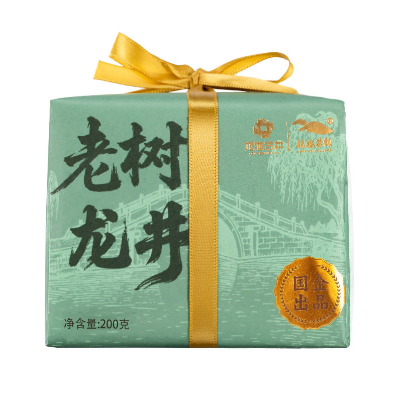 2026新茶龙池古井明前特级龙井茶老茶树纸包250g茶叶绿茶口粮茶