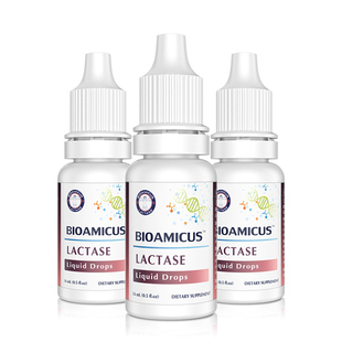 BioAmicus乳糖酶滴剂乳糖不耐受奶粉伴侣3瓶