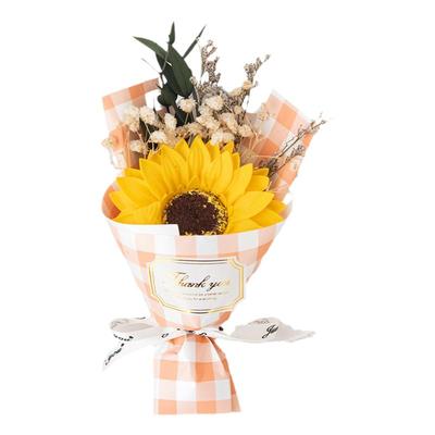 迷你小花束永生花向日葵花小清新