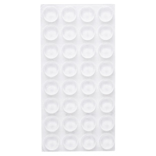 硅胶透明防撞粒贴柜门家用防撞静音减震胶粒缓冲垫脚垫家具防滑垫