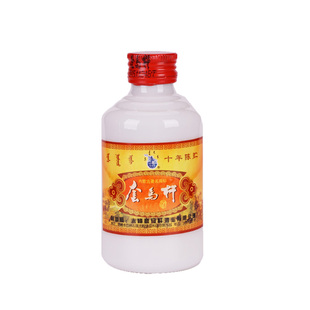 内蒙古套马杆白酒十年陈贮120毫升瓷瓶 62度纯粮闷倒驴酒整箱包邮