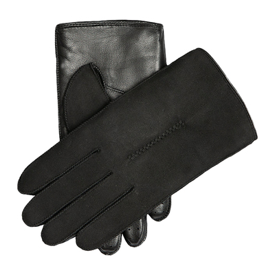 DENTS羊皮抓绒内里可触屏手套