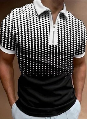Z 61233 Fashion Men's Casual Polo Shirt 时尚翻领POLO衫