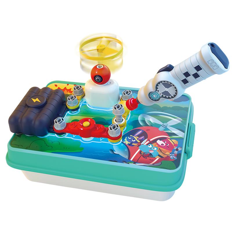 汇乐妙奇思电子电路拼装积木小实验玩具套装6—10岁儿童生日礼物